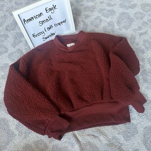 American eagle- worn once cropped sweater